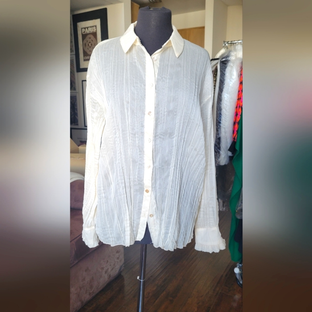 Crepe style shirt